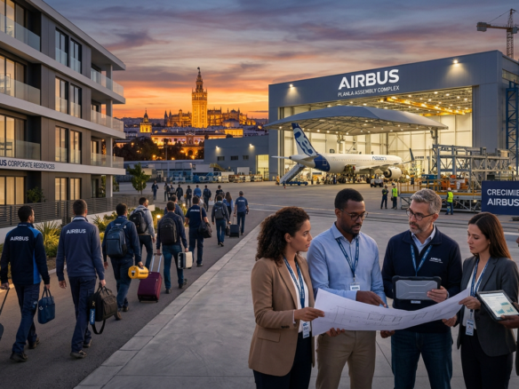 vivienda corporativa empresas Sevilla Dos Hermanas Airbus